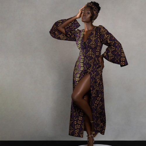 LiyaWomen sAfricanPrintMaxiDress GoldPurpleMudcloth 1 7d8d7f28 7d52 4d84 9f88 af2fb5d3b3e2