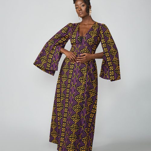 LiyaWomen sAfricanPrintMaxiDress GoldPurpleMudcloth 9 388e1a82 7da0 4ce8 9df9 c122879e1121