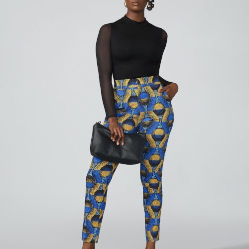 TaliaWomen sAfricanPrintStretchPants BlueGoldCircles 4 458dc068 1553 4753 b41a c4314547d3d5