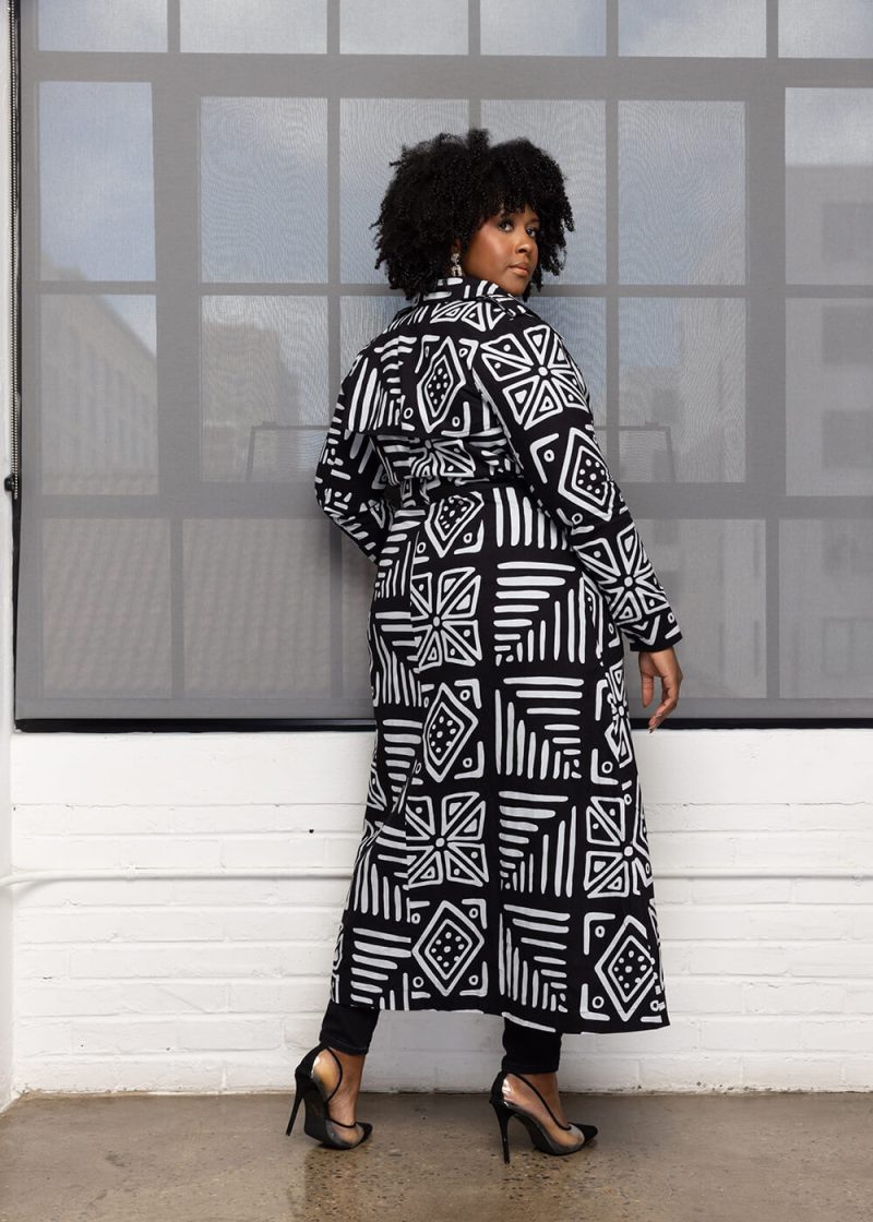 TarajiWomen sAfricanPrintMaxiTrenchCoat GrayscaleTribal 9 69bfc9fd c10f 40f0 ac60 bbd77dd7963d