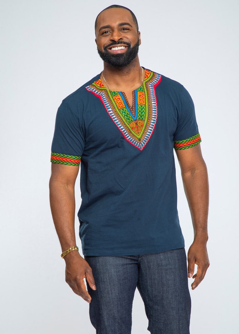 mens dashiki navy2