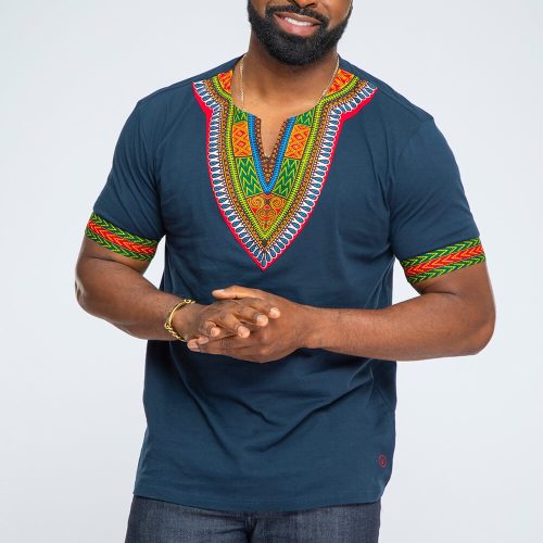 mens dashiki navy3