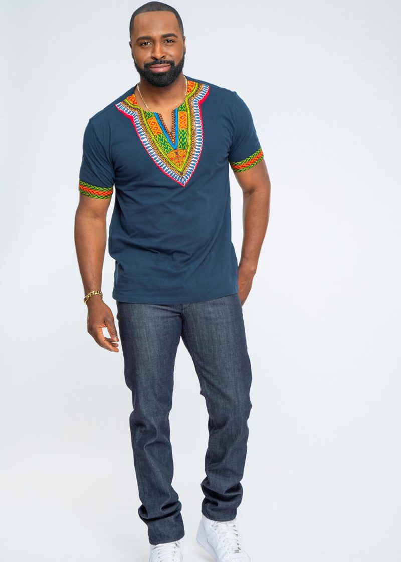 mens dashiki navy4